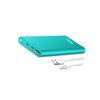 Portable Charger, Power Bank 12000Mah Aluminum(Travel)(Powerful) Usb C High Speed 3.0A Input/Output Compatible Iphone Charger Ipad Ipod Samsung Android Tablet Mint(Charging Cable Included)