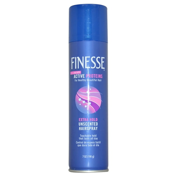 Finish Strengthen Extra Hold Hairspray by Finesse for Unisex - 7 oz Hair Spray