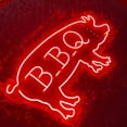 thumbnail image 3 of Handmadetneonsign Barbecue Neon Sign, Barbecue Food Store Sign Wall Art Decor, Barbecue Restaurant Wall Decor, 3 of 4