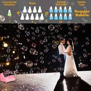 HOMILY Bubble Solution Refill 32 oz (up to 2.5 Gallon) Concentrated Bubbles Refill Solution for Bubble Machine