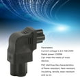 thumbnail image 3 of IEC320 C6 Male To C5 Female Power Adapter, IEC320 C6 To IEC320 C5 Power Adapter Heat  250V  For Desk Lamps, 3 of 8