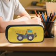 thumbnail image 6 of DISNIMO Truck Print Kids Backpack Set for Boys Girls, 3 Pcs School Bag Set with Lunch Bag & Pencil Case, Elementary Middle School Backpack, 6 of 7