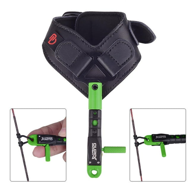 Release Buckle Strap Smooth Adjustable, Compound Bow Green