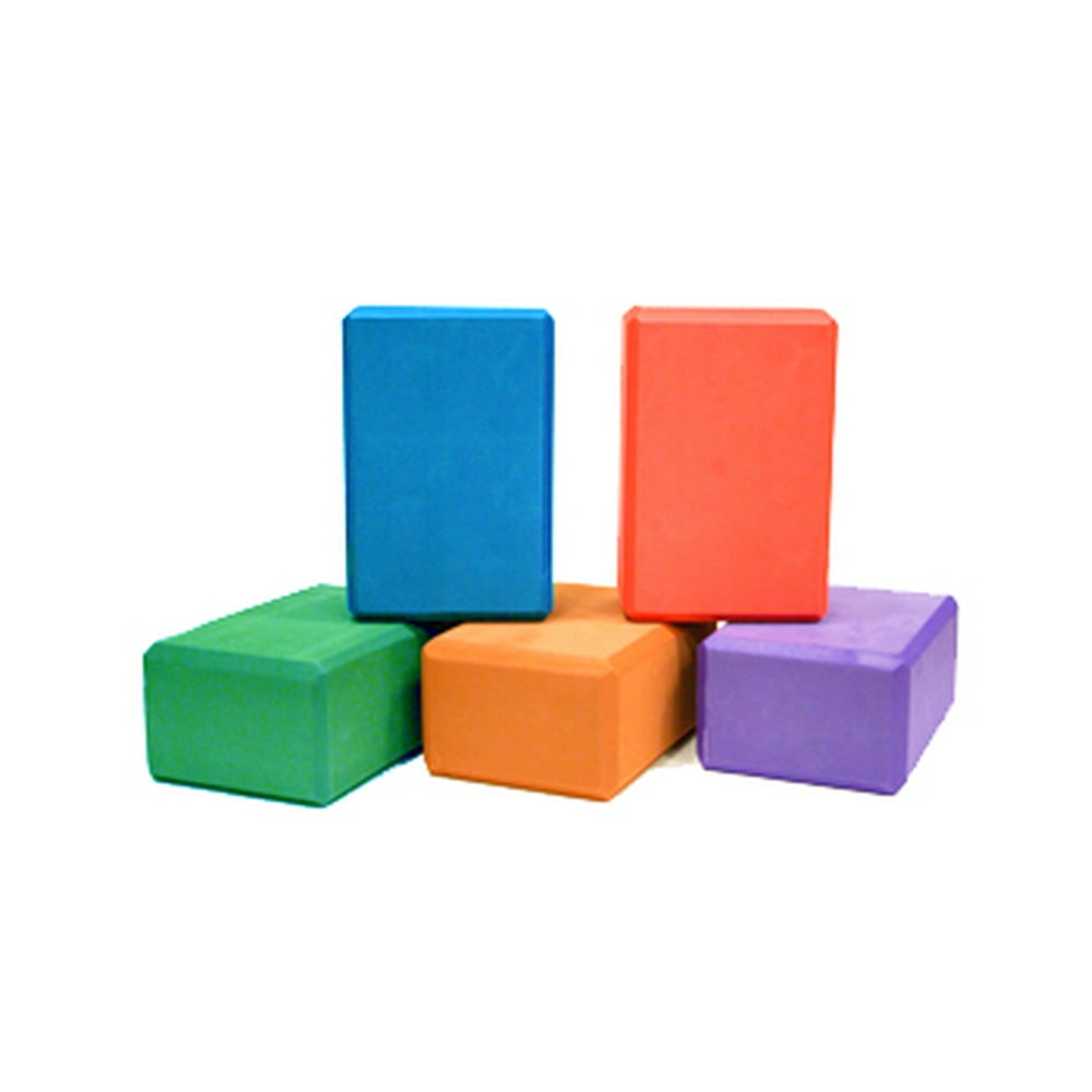 Yoga Direct 4 Inch Black Foam Yoga Block