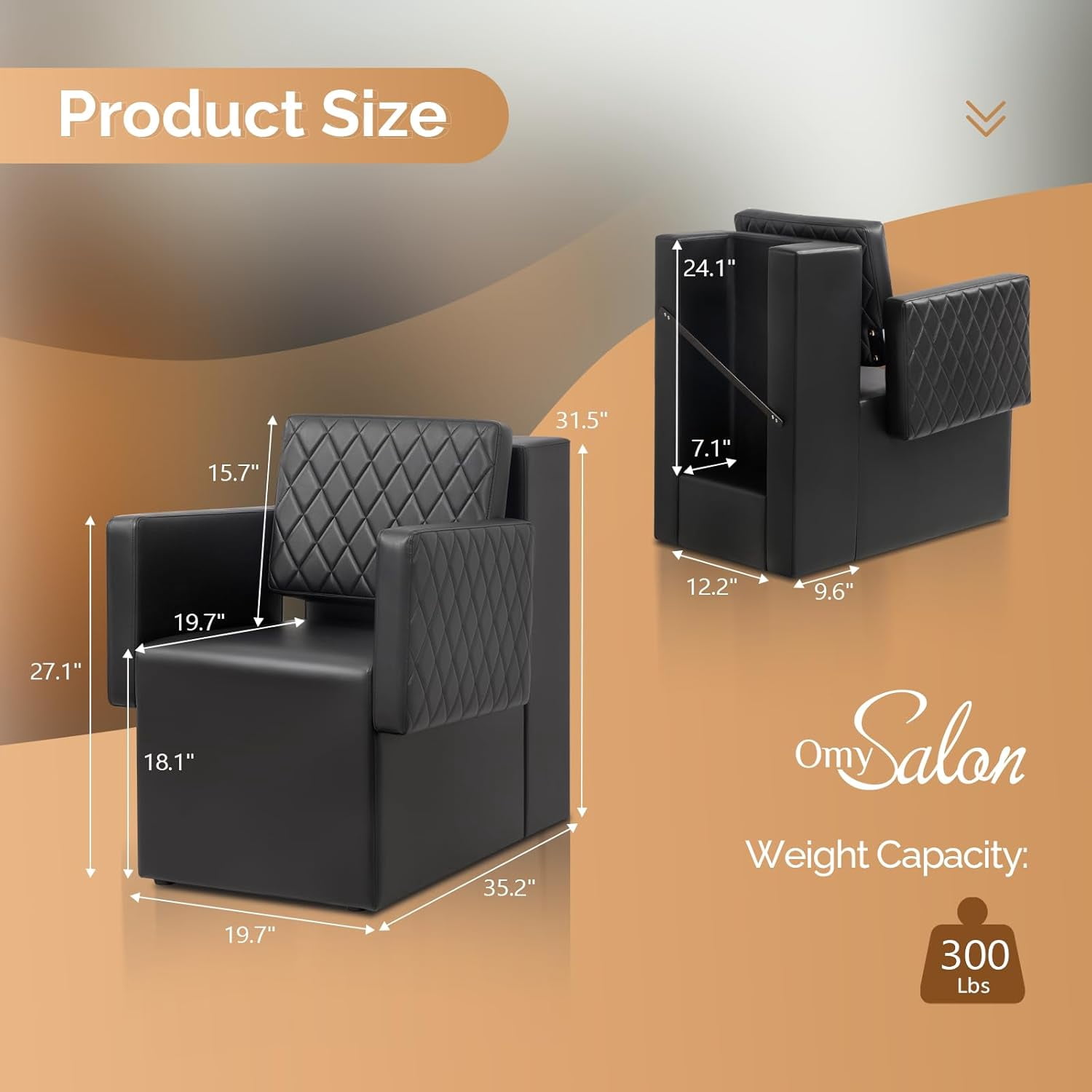 Ktaxon Dryer Chairs for Salon, Professional Hair Dryer Chair Fit for Hooded Dryer, Extra Wide Seat, Beauty Salon Barbershop Furniture, Black