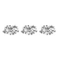 thumbnail image 3 of Wisewang Earring Stud Base Multi Stainless Personality Ear Pins Setting Decorations Jewelry Making Tool Beach Using Supplies Steel Color 6mm 3Set, 3 of 6
