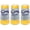 Spark Gold, variant on Coats & Clark - SureLock Serger Thread - 3 Pack (Tangerine)