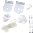 thumbnail image 1 of Kit de Réparation pour Store à Rouleau, Complet avec Mécanisme de Store à Rouleau de 32 mm, Chaîne pour Store à Rouleau et Support Métallique pour Store à Rouleau, Charge Maximale 5 kg, 1 of 5