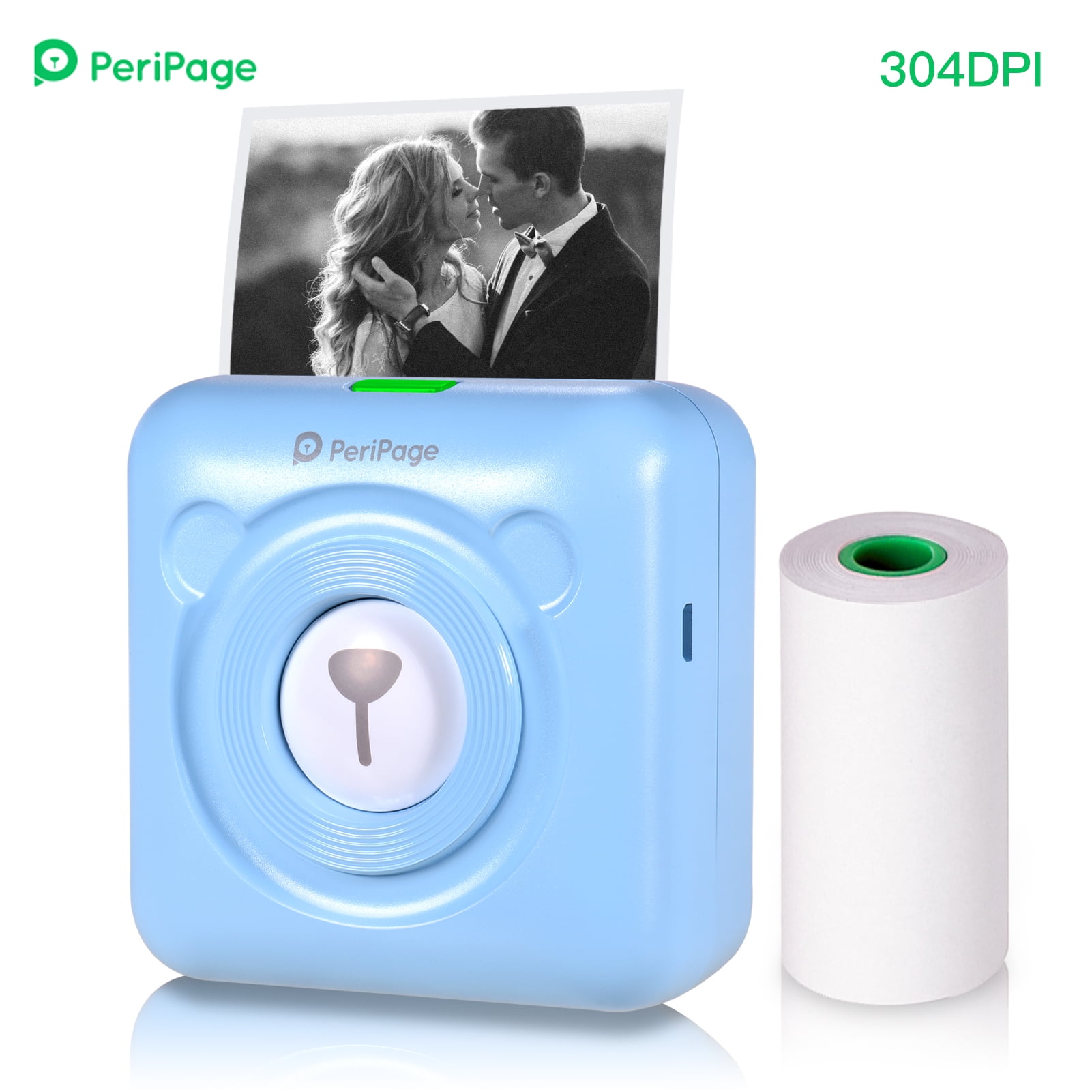 PeriPage A6 Mini Pocket Printer 304DPI Wireless BT Thermal Printer