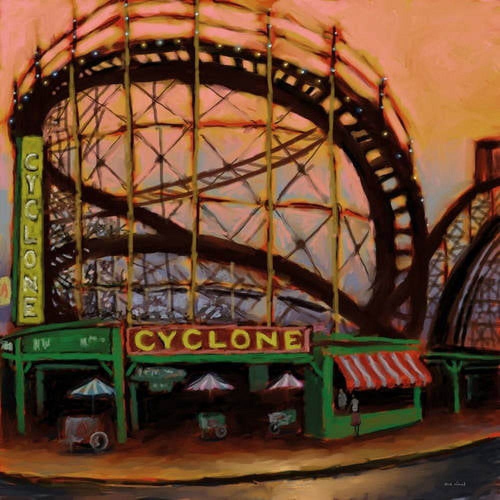 Marmont Hill "Cyclone" by Rick Novak Painting Print on Wrapped Canvas