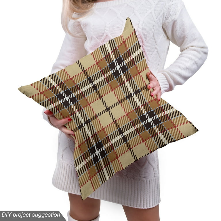 Burberry plaid fabric by the clearance yard