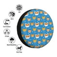 thumbnail image 2 of Kdxio Corgi Dog Face for Tire Cover Wheel Protectors Tyre Covers Weatherproof Wheel Covers Universal Fit for Trailer Rv SUV Truck Camper Travel Trailers 14 inch, 2 of 5