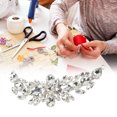 thumbnail image 3 of Shining Rhinestone Claw Chain, Beautiful Waist Rhinestone Flower with Shining Rhinestones DIY Garment Decoration Accessory Various Styles for Weddings, Dances,, 3 of 7