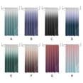 thumbnail image 3 of Shower Curtain for Bathroom Simplicity Waterproof Gradient Color Blackout Opaque, 3 of 5