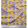 thumbnail image 1 of Soimoi Rayon Fabric Stripe & Buttercup Floral Fabric Prints by Yard 42 Inch Wide, 1 of 3