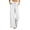 White, variant on Luvrsol Sweat Pants for Women Wide Leg Casual Pants High Waist Trousers for Daily Loungewear S-2XL