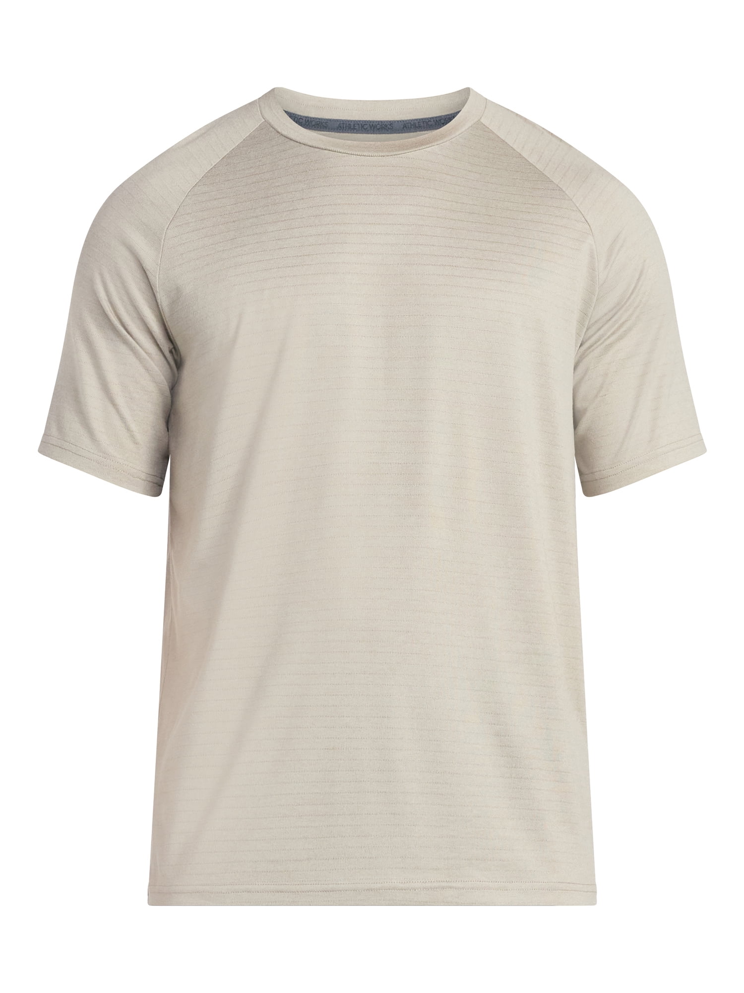 Athletic Works Men's and Big Men's Stripe Jersey Tee with Short Sleeves, Sizes XS-4XLT