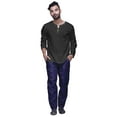 thumbnail image 2 of Atasi Solid Adjustable Ethnic Bottom Pant For mens Dupion Readymade Pajama, 2 of 5