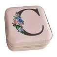thumbnail image 1 of Sokhug Velvet Jewelry Box with Mirror, Compact Organizer with Multiple Compartments for Rings Earrings Necklaces Travel Storage, 1 of 7