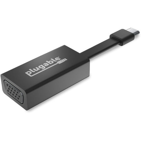 UPC: 0819927012221 | Plugable USB C to VGA Adapter  Thunderbolt 3 to VGA Adapter Compatible with Macbook Pro  Windows  Chromebooks  2018 iPad Pro  Dell XPS  and more (Supports resolutions up to 1920×1200 @ 60Hz)