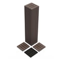 thumbnail image 2 of EDTara Interlocking Deck Tiles Use Wood Plastic Composite for Waterproof, Weather-Resistant Flooring, Designed To Snap Together Easily for Fast Installation On Balconies, Patios, or In Gardens, 2 of 7