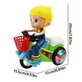 thumbnail image 5 of Electric Stunt Tricycle Music 360 Degree Rotating Light Up Vehicles Toy Children's Gift, 5 of 5