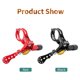 thumbnail image 5 of Muqzi Mountain Bike cuentagotas para manubrios de bicicleta de 22,2mm rojo Afortunado Sencillez, 5 of 5
