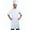 White, variant on JASGOOD Unisex Apron Chef Hat Set Adjustable Bib Cooking Aprons for Men and Women