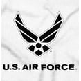thumbnail image 2 of US Air Force Military Wings Symbol Long Sleeve TShirt Men Women Brisco Brands X, 2 of 6
