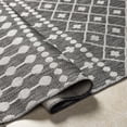 thumbnail image 4 of Mark&Day Outdoor Rugs, 3x7 St Mary Global Indoor/Outdoor Smoke Gray/Off-White Runner Area Rug, Non Shedding Grey Carpet for Patio, Porch, Deck, Bedroom, Living Room or Kitchen (2'7" x 7'3" Runner), 4 of 5