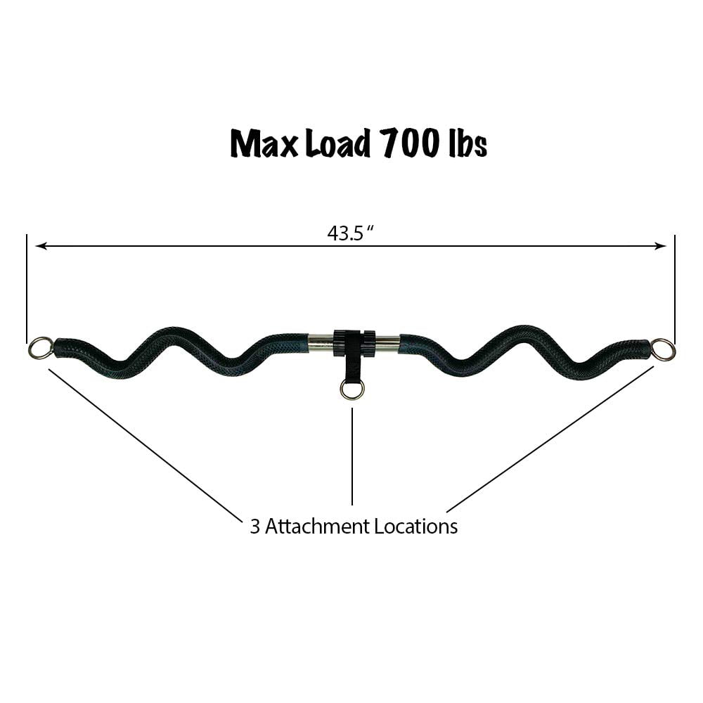 Amazing Rubber Grip and Carry Bag. Bodylastics Patent Pending Collapsible Resistance Bands Curl Bar with Steel Pipe Construction 3 Points of Connection Sharp 45 Degree Angle Bends