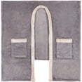 thumbnail image 2 of Throw Tranquility Solid Grey, 2 of 2