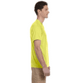 thumbnail image 5 of JERZEES Men Dri-Power 50/50 High Visibility T-Shirt, Short Sleeve Crew Neck, Safety Neon Yellow, M, 5 of 6