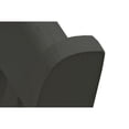 thumbnail image 4 of 2 Counter Height Gray Dining Chairs, X Back Design, Comfy Seat Padding Chair Of 2, Style With Relaxing Cushion Seat, Solid Wood For, 4 of 6
