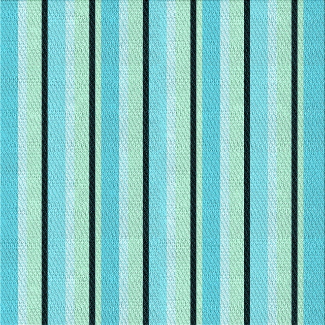 Ahgly Company Machine Washable Indoor Square Transitional Light Sea Green Area Rugs, 4' Square