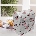 thumbnail image 3 of Floral Stand Mixer Cover, Rose Bouquets with Leaves on a Background of Dots, Kitchen Appliance Organizer Bag Cover with Pockets, 5 Quarts, Coral Pale Pink, by Ambesonne, 3 of 4