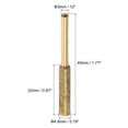 thumbnail image 2 of Unique Bargains 3/16 Inch Diamond Chainsaw Sharpener, 6 Pack Titanium Plating Sharpening Stone, Golden, 2 of 4