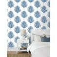 thumbnail image 4 of Luxe Haven Maui Palm Peel and Stick Wallpaper Coastal Blue, 4 of 5