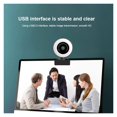 thumbnail image 4 of 2K Full HD WebCam with Microphone LED Light Camera Fill Light  USB Web Cam ,Easy to Install, 4 of 7
