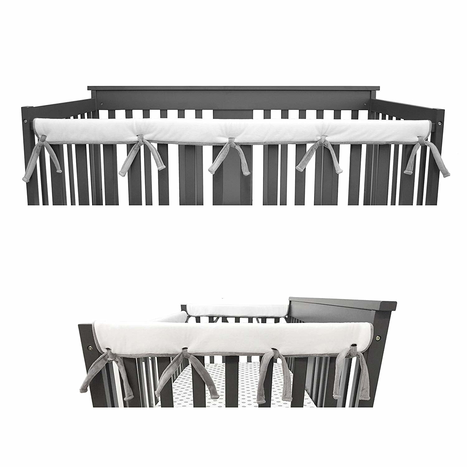 American Baby Company Heavenly Soft Narrow Reversible Crib Cover