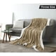 thumbnail image 2 of Colcha Sherpa Blanket Utopia Bedding, 130 x 150 cm, color camel, 2 of 8