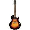 The Loar LH-302T Archtop Thinbody Cutaway 6-String Guitar with P90 Pickups - Vintage Sunburst