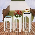thumbnail image 3 of Columns Display with Iron Sheet 3 PCs Cylinder Flowers Stand Enjoy DIY Fun Metal Display Pedestal Stands, 3 of 24