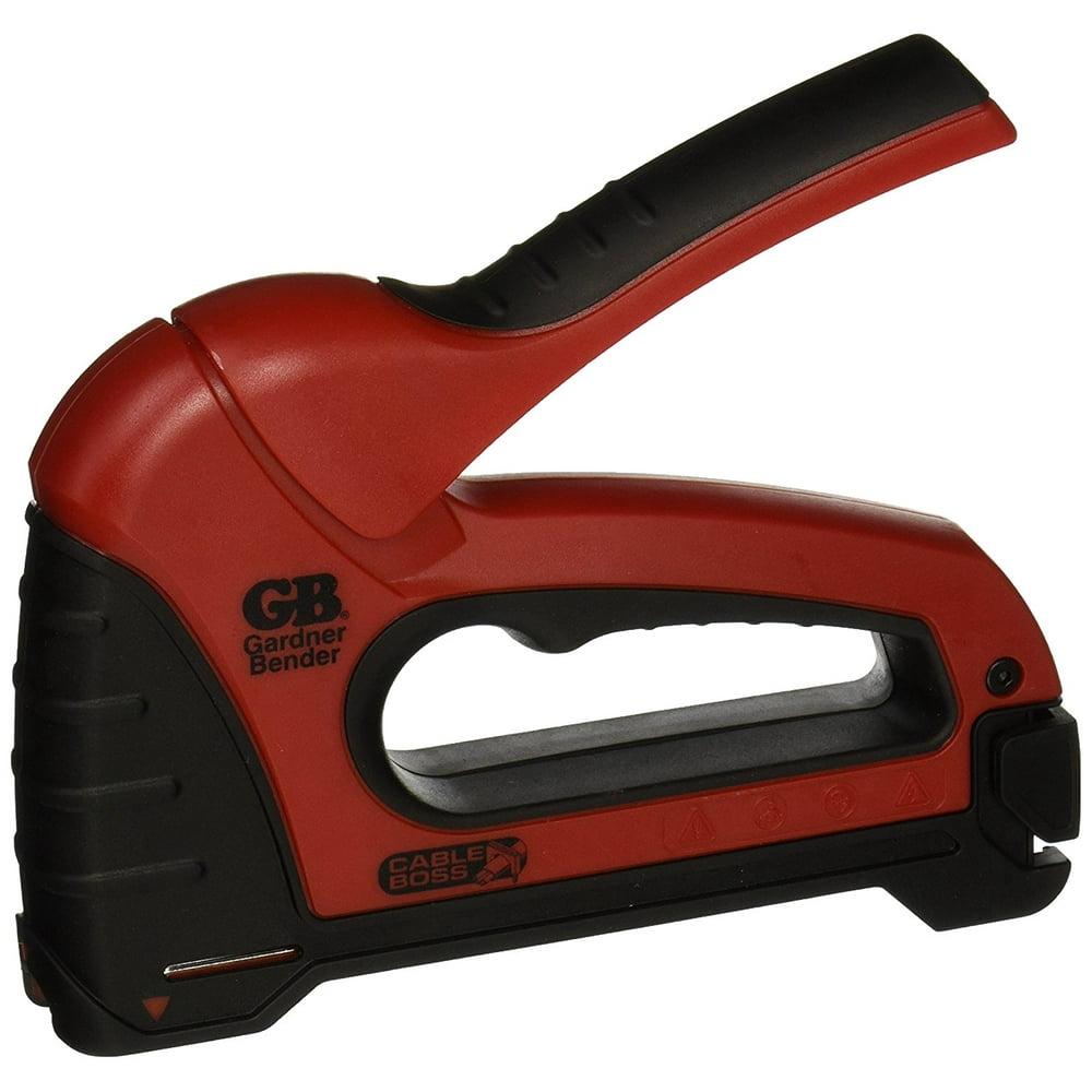 MSG501V Cable Boss Staple Gun, It is Cable Boss Staple Gun Secures 120V & Low Volt Cable Romex