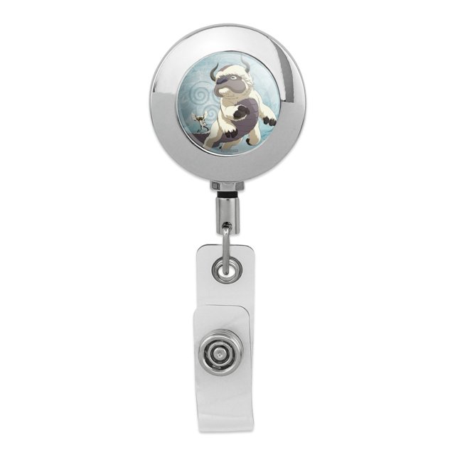 Avatar the Last Airbender Appa & Momo Retractable Reel Premium Metal