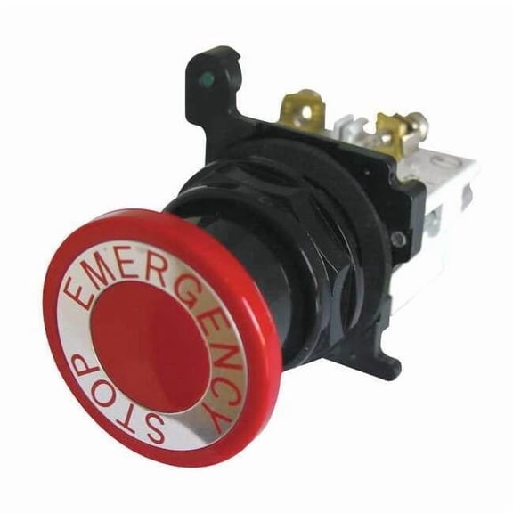Eaton Non-Illuminated Push Button,Red E34GFBC2N8-3X