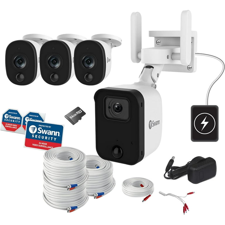 Swann Fortify 4 Camera Outdoor, Exterior Wireless Wi-Fi Home
