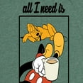 thumbnail image 3 of Mickey & Friends - Coffee And My Dog - Women's Short Sleeve Graphic T-Shirt, 3 of 5