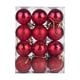thumbnail image 4 of 24x Adornos para Árboles de Navidad Bolas de Navidad con Adornos de Lazo Colgante Adornos para Árboles de Navidad para Fiestas de Bodas en Interiores Rojo BLESIY Colgantes Bolas, 4 of 8