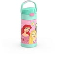 thumbnail image 4 of Thermos Kids Vacuum Insulated Funtainer Water Bottle with Flip Up Straw, 355ml, Princess, 4 of 5
